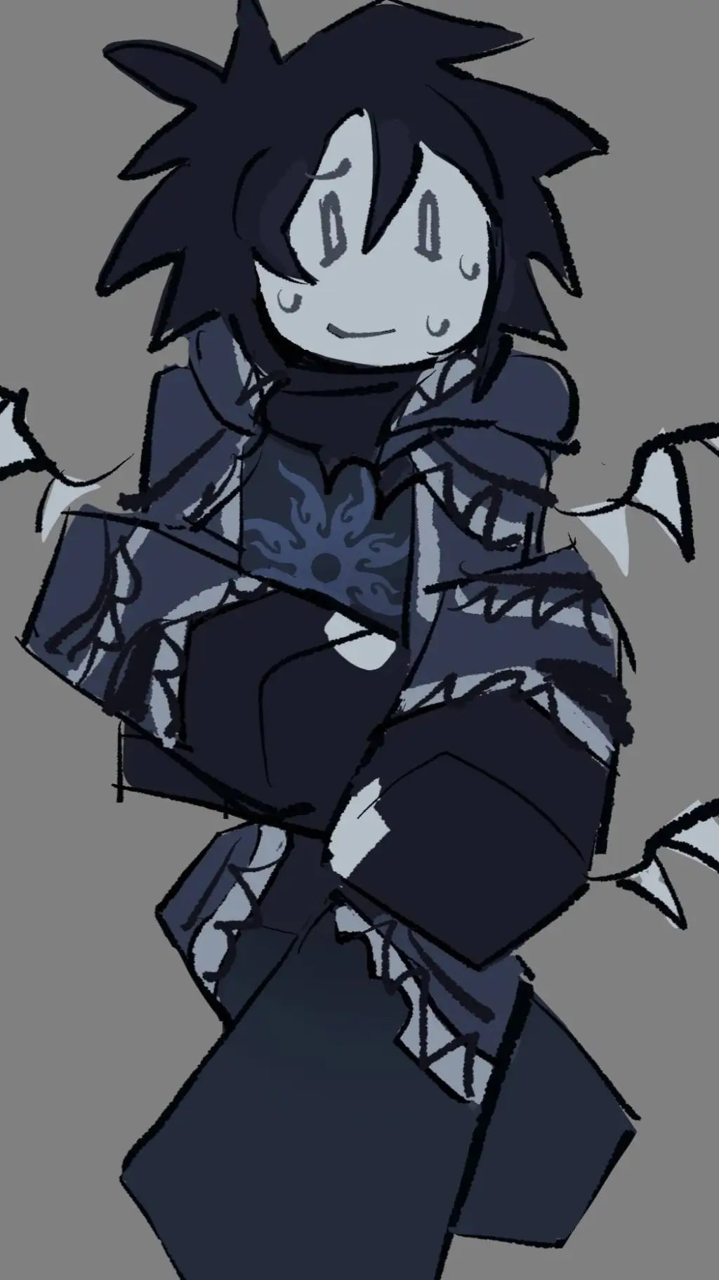 ai character: Two time  background