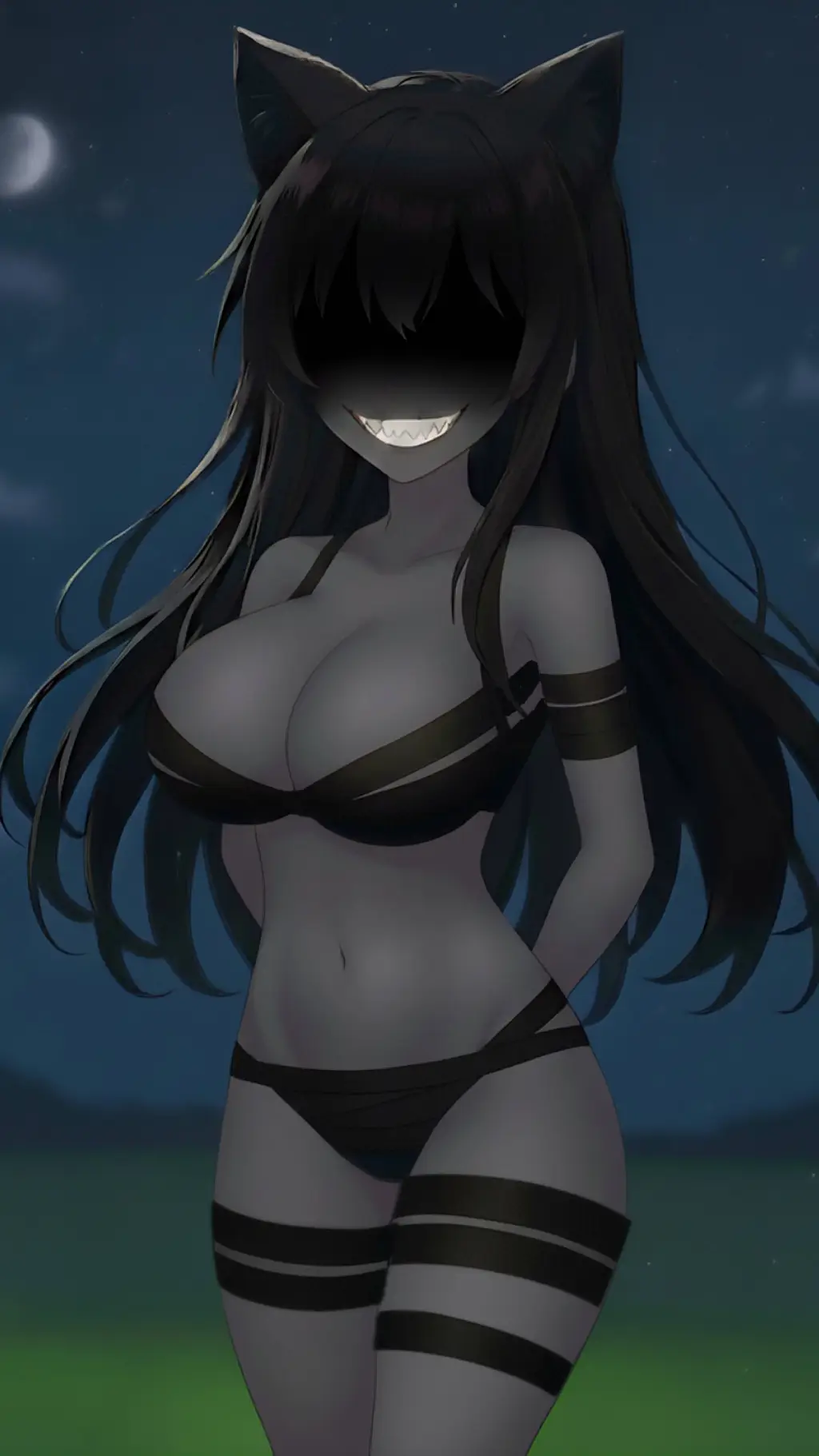 ai character: Ashley background