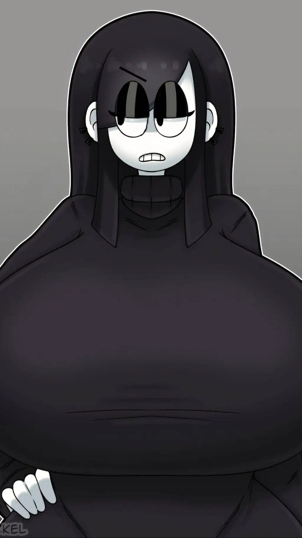 ai character: 🖤veronica🖤 background