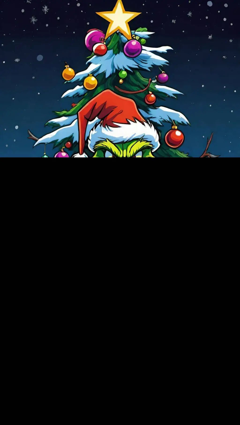 ai character: Grinch background