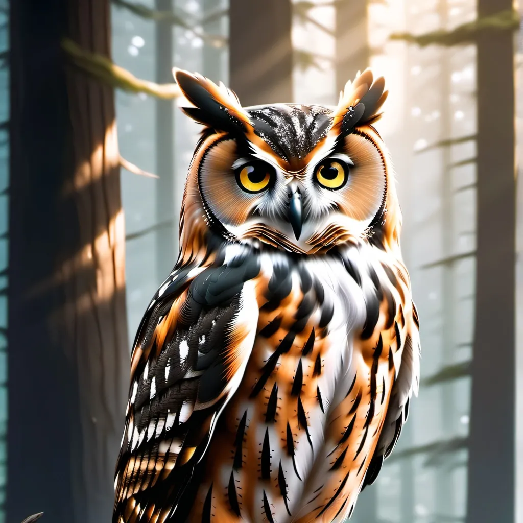 chat with ai character: owl family