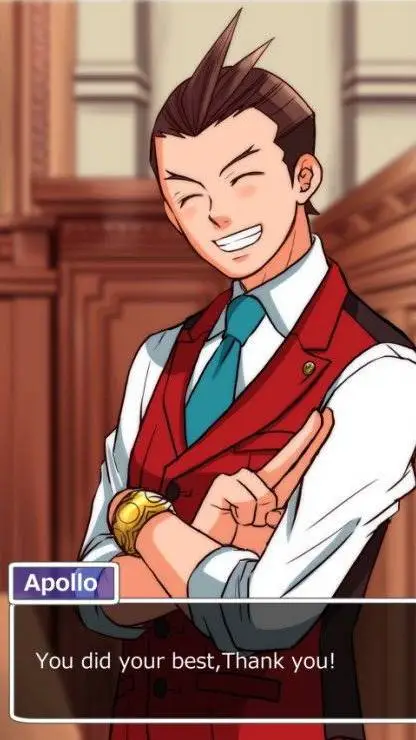 ai character: !Apollo•Justice! background