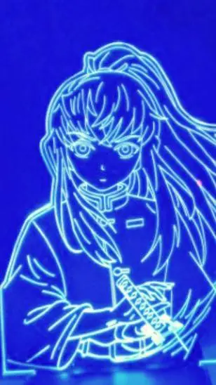 ai character: tokito  background