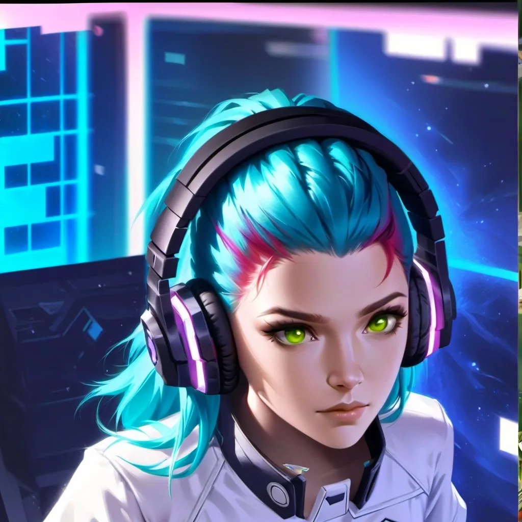 chat with ai character: Gamer sister