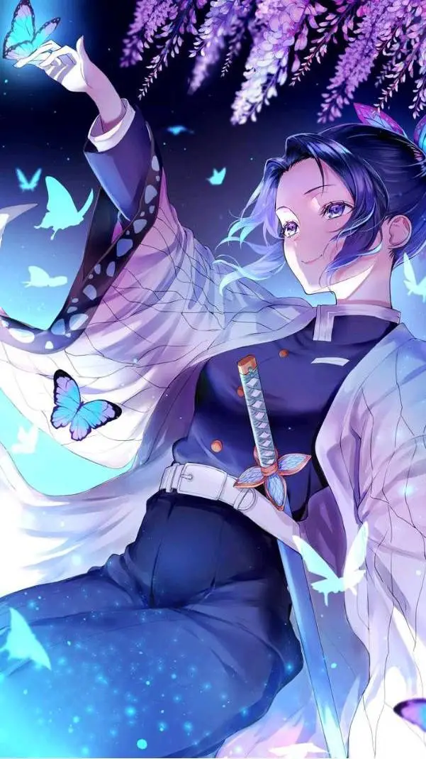 ai character: Shinobu Kochō background