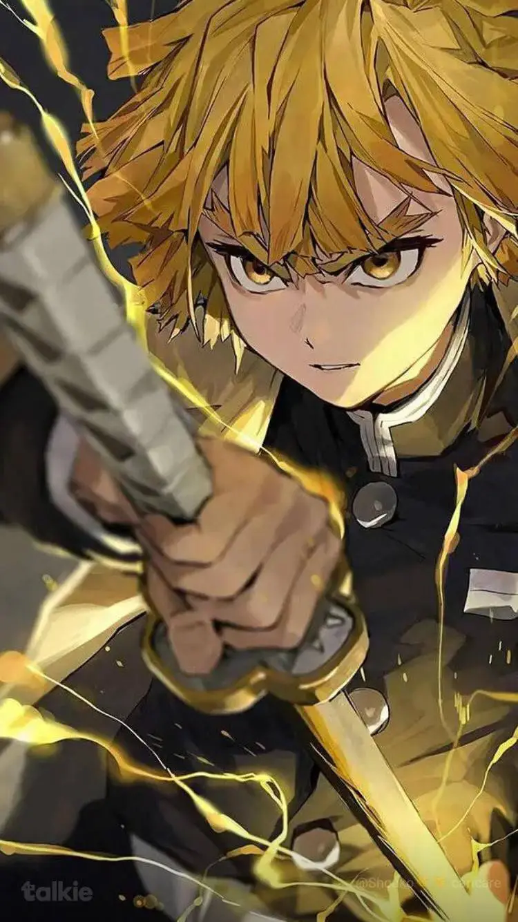 ai character: Zenitsu Agatsumā  background