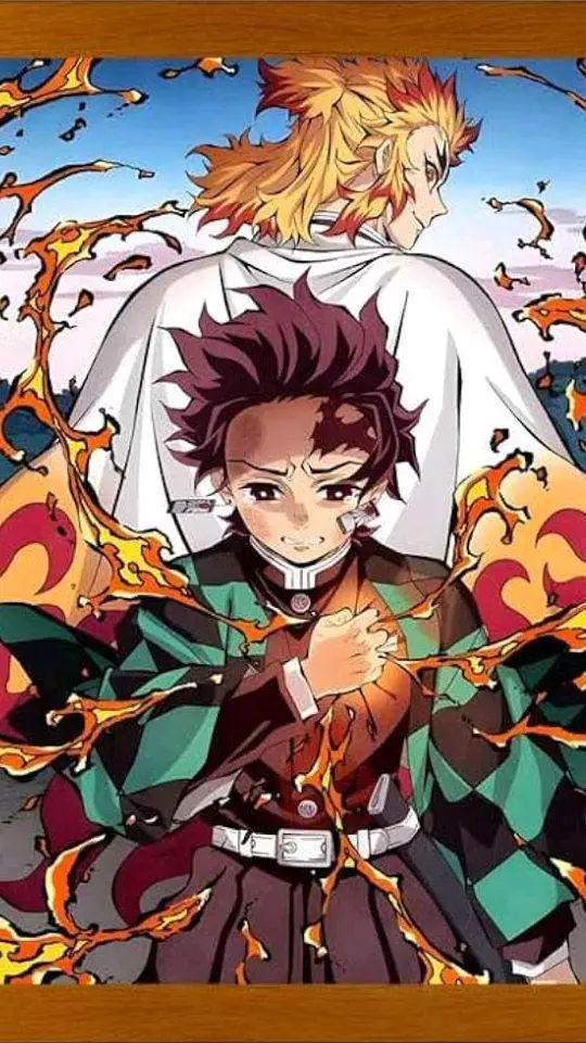 ai character: Rengoku's Death background