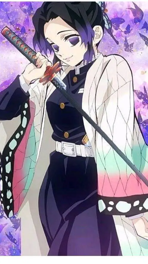 ai character: Shinobu Kochō  background