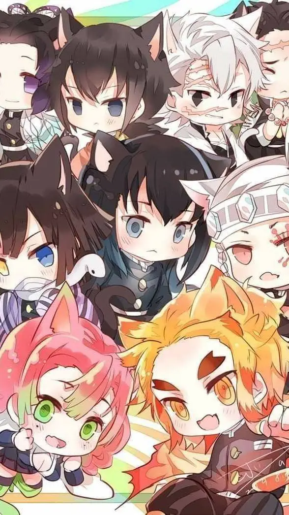 ai character: Hashiras background