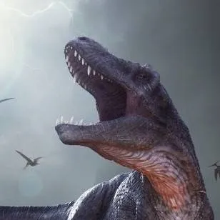 chat with ai character: t-rex