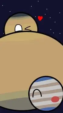 ai character: saturn inflation background