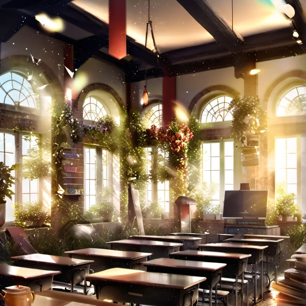 chat with ai character: classroom 