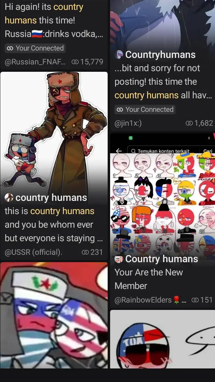 ai character: country human  background