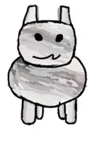 ai character: gubby dead background