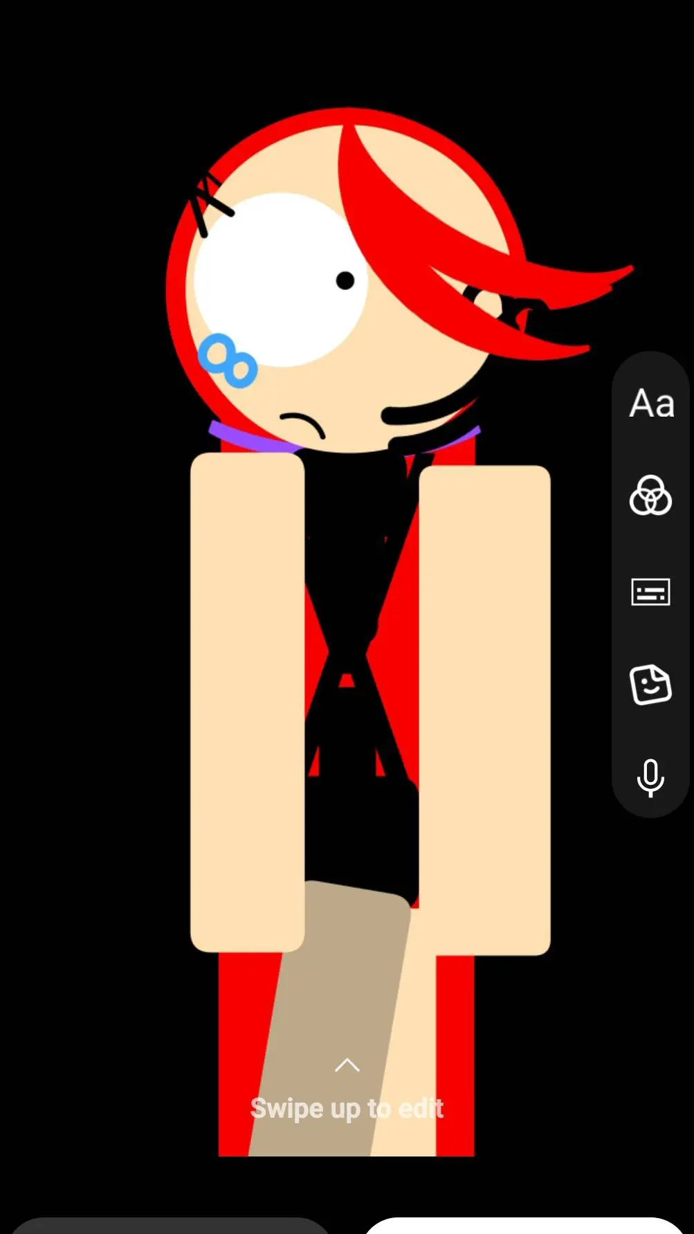 ai character: me and my twin sis background