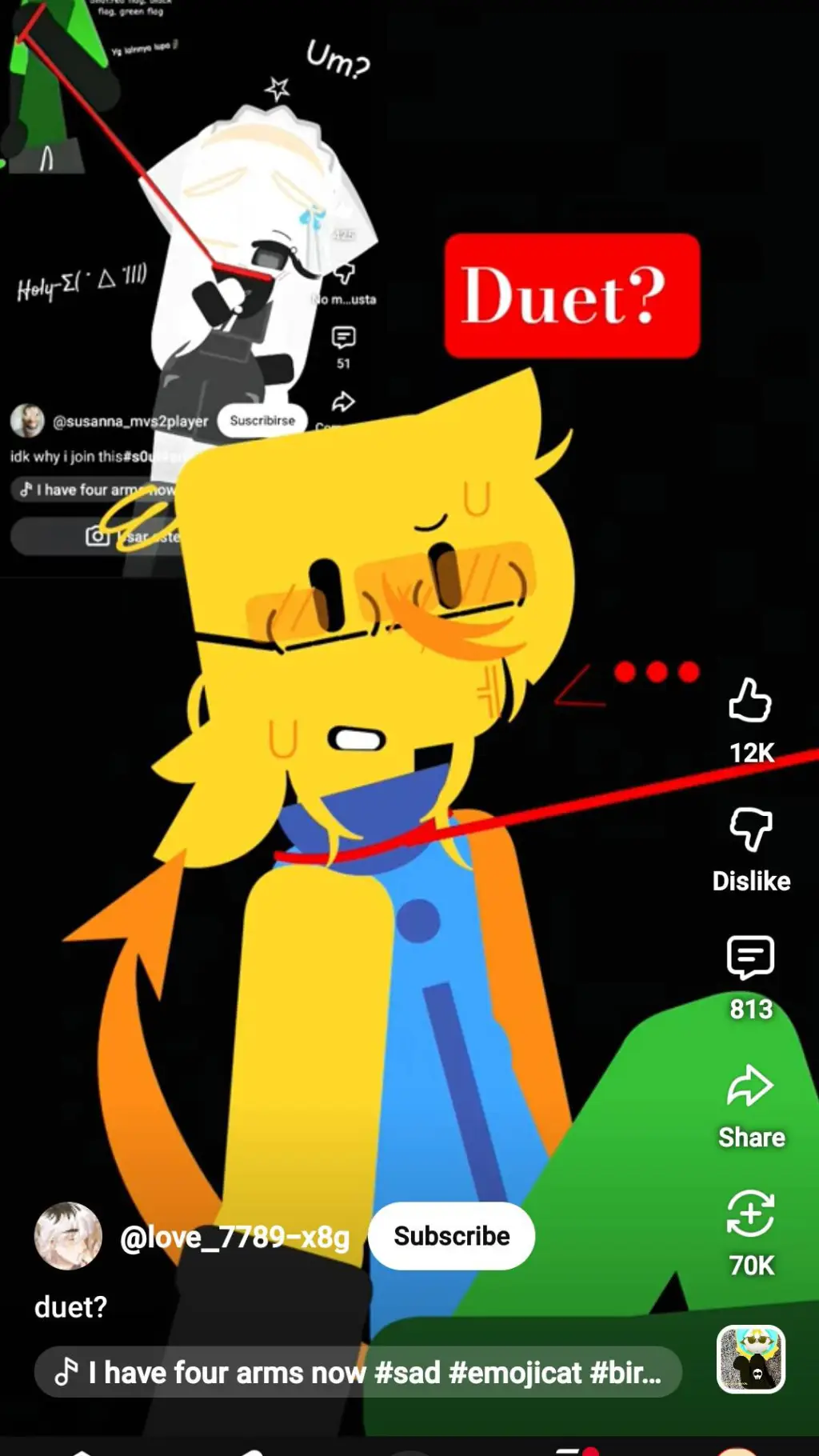 ai character: 1x background