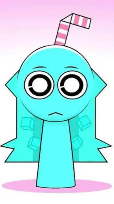 ai character: Aqua do sprunki background