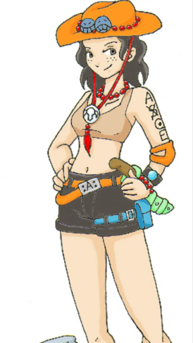 ai character: Ace little sister background