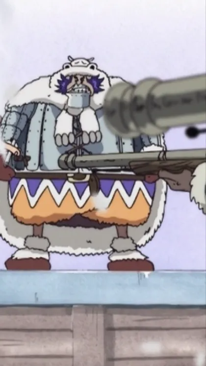 ai character: Drum island fight background