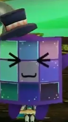 ai character: Cuteblue  background