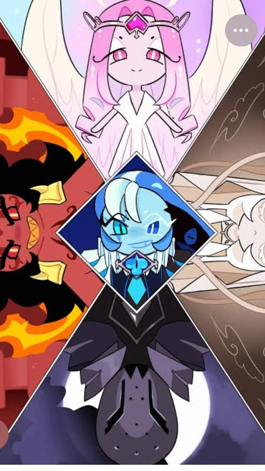 ai character: Beast cookies background