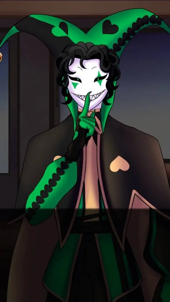 ai character: ☆~Harlequin~☆ background