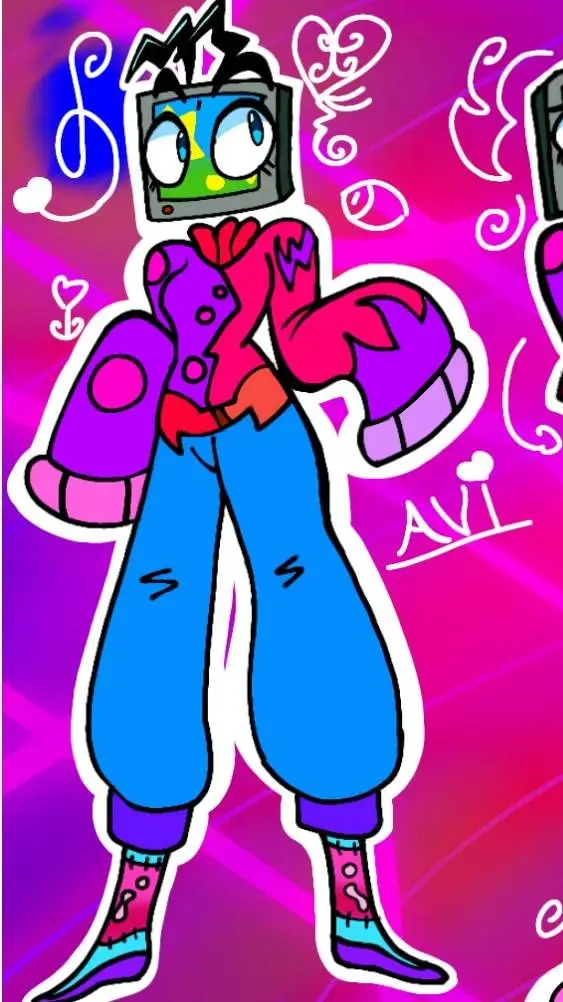 ai character: MD Sleepover background