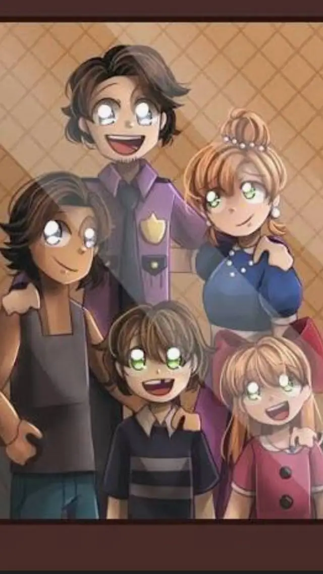 ai character: Afton family past background