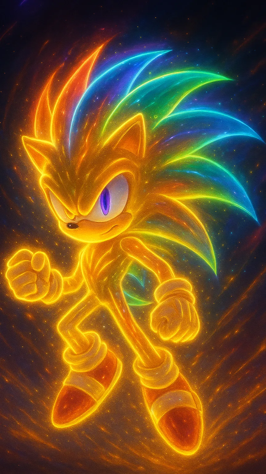 ai character: Soulbound Sonic background