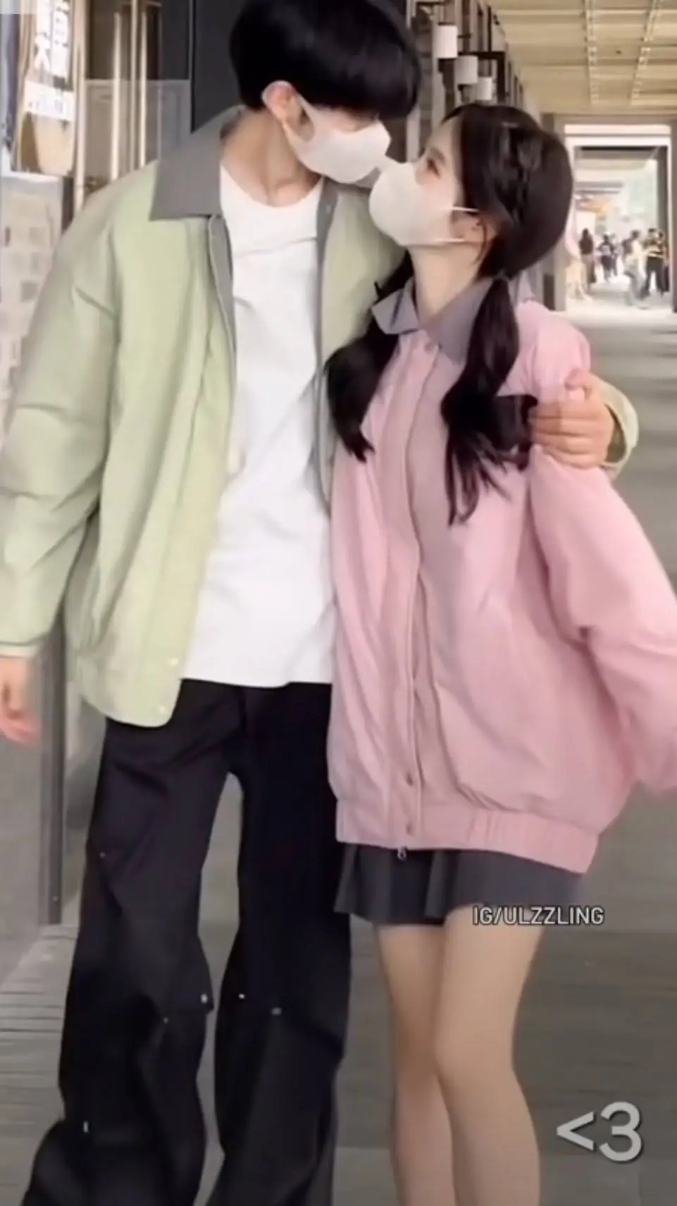 ai character: Yuna and Jay  background