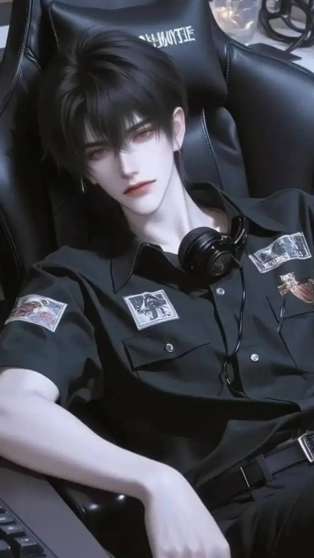 ai character: Xavier  background