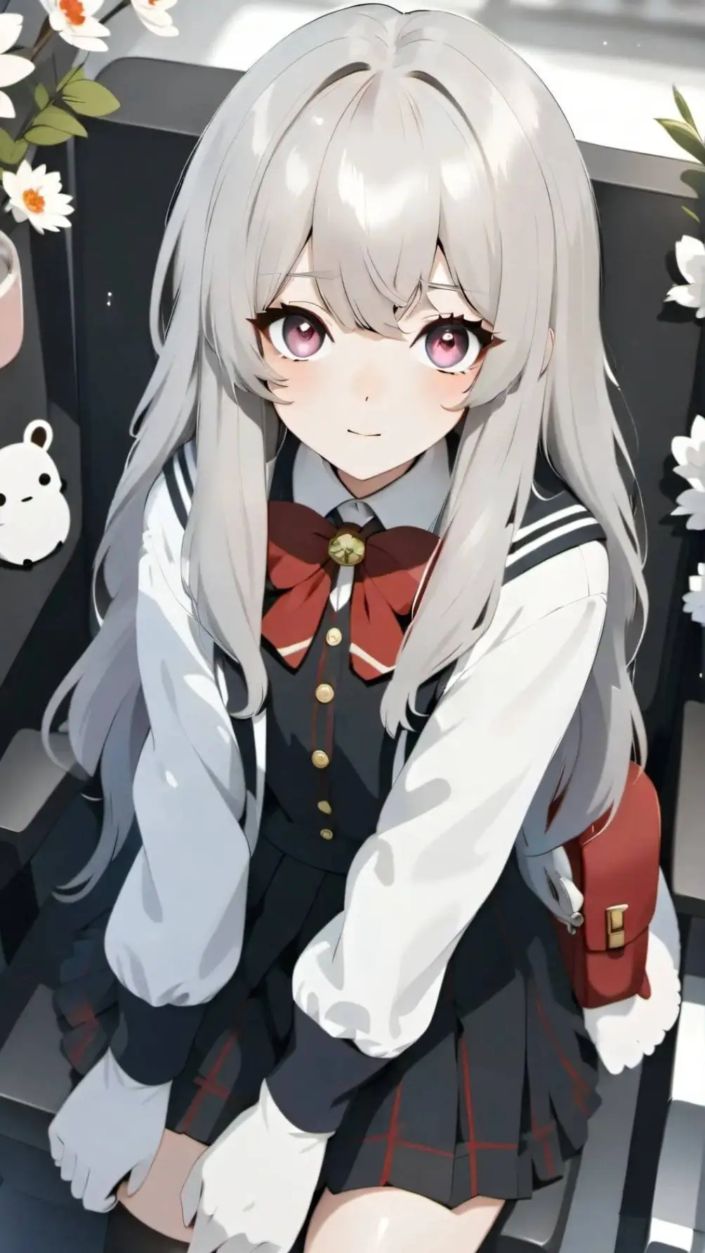 ai character: Alisa❤🎀 background