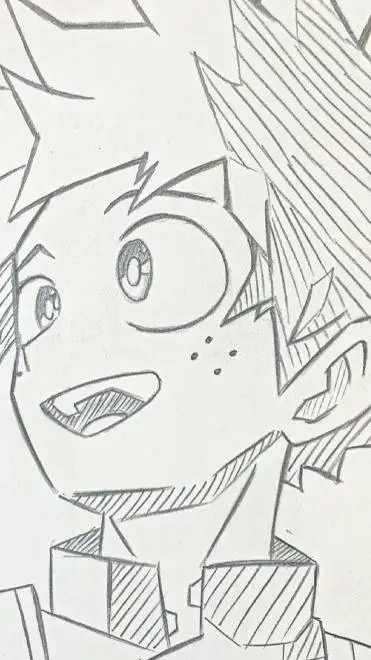 ai character: deku  background