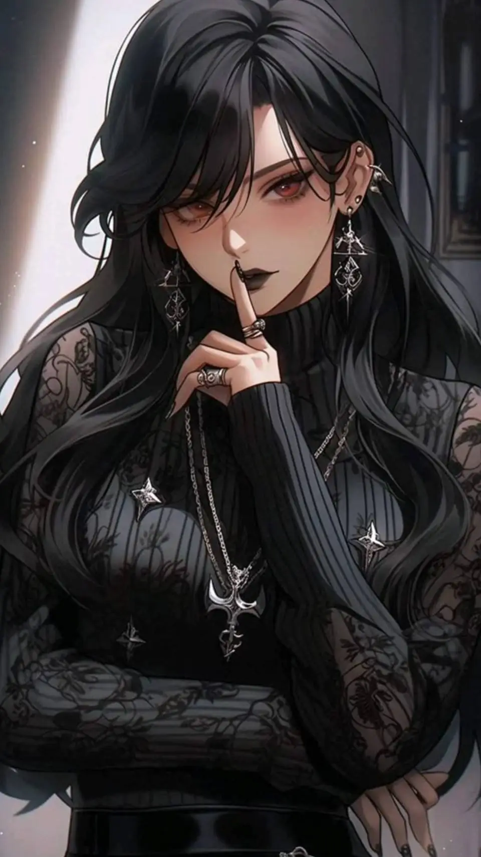 ai character: School Punk background