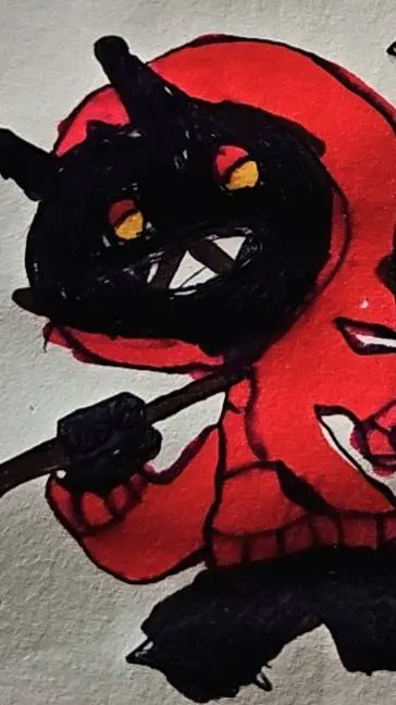 ai character: xdemon  background