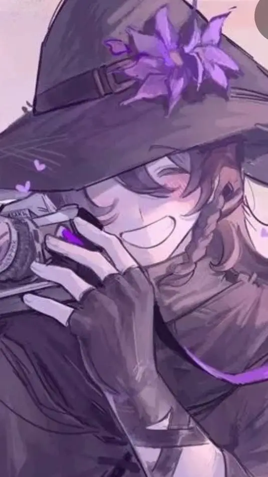 ai character: azure background