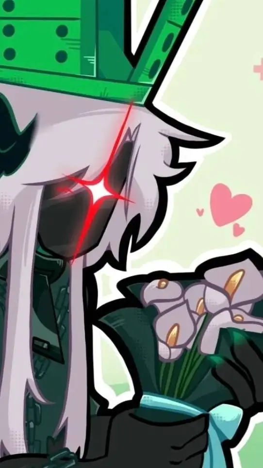 ai character: 1x4 valentines background