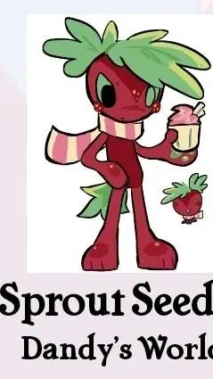 ai character: sprout🌱🌱🌱🌱🌱 background