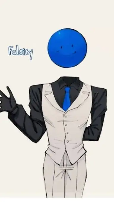 ai character: falsity background
