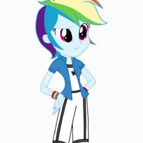 chat with ai character: Rainbow Dash 