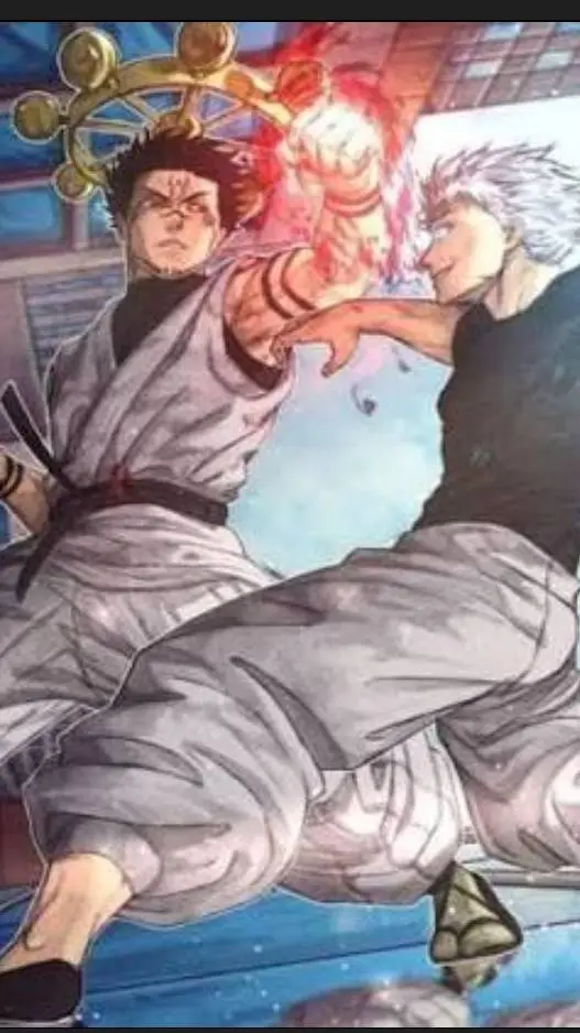 ai character: sukuna vs gojo background