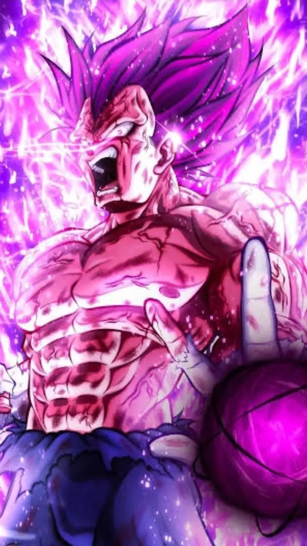 ai character: vegeta god background