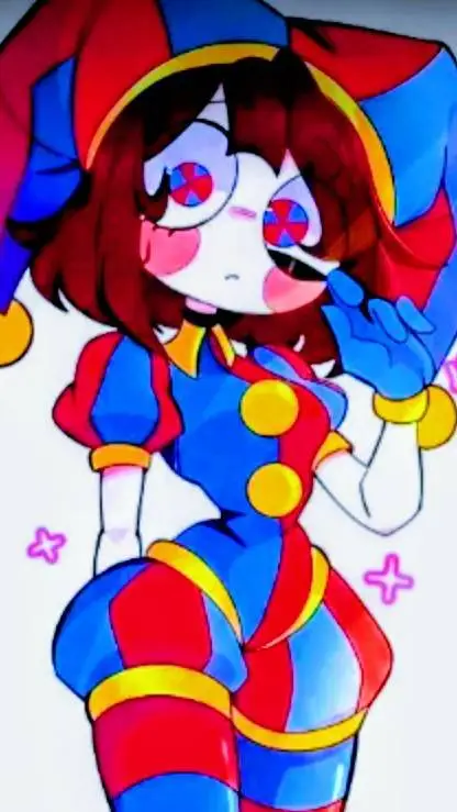 ai character: 🟥🟦Pomni🟦🟥 background