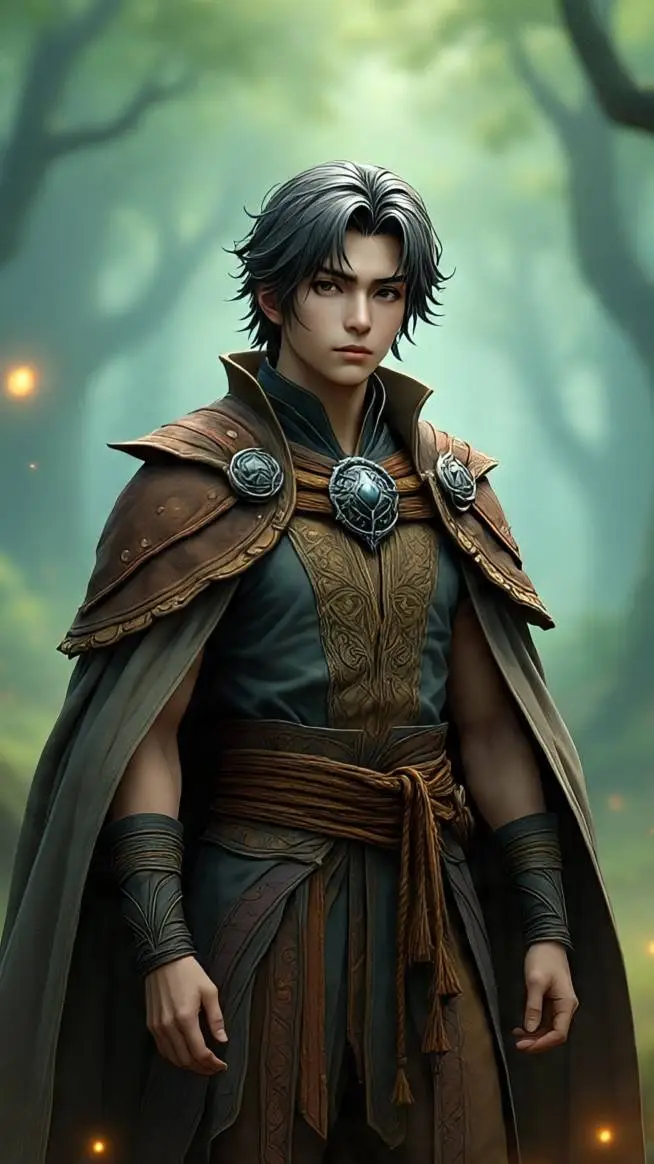 ai character: Oscar  background