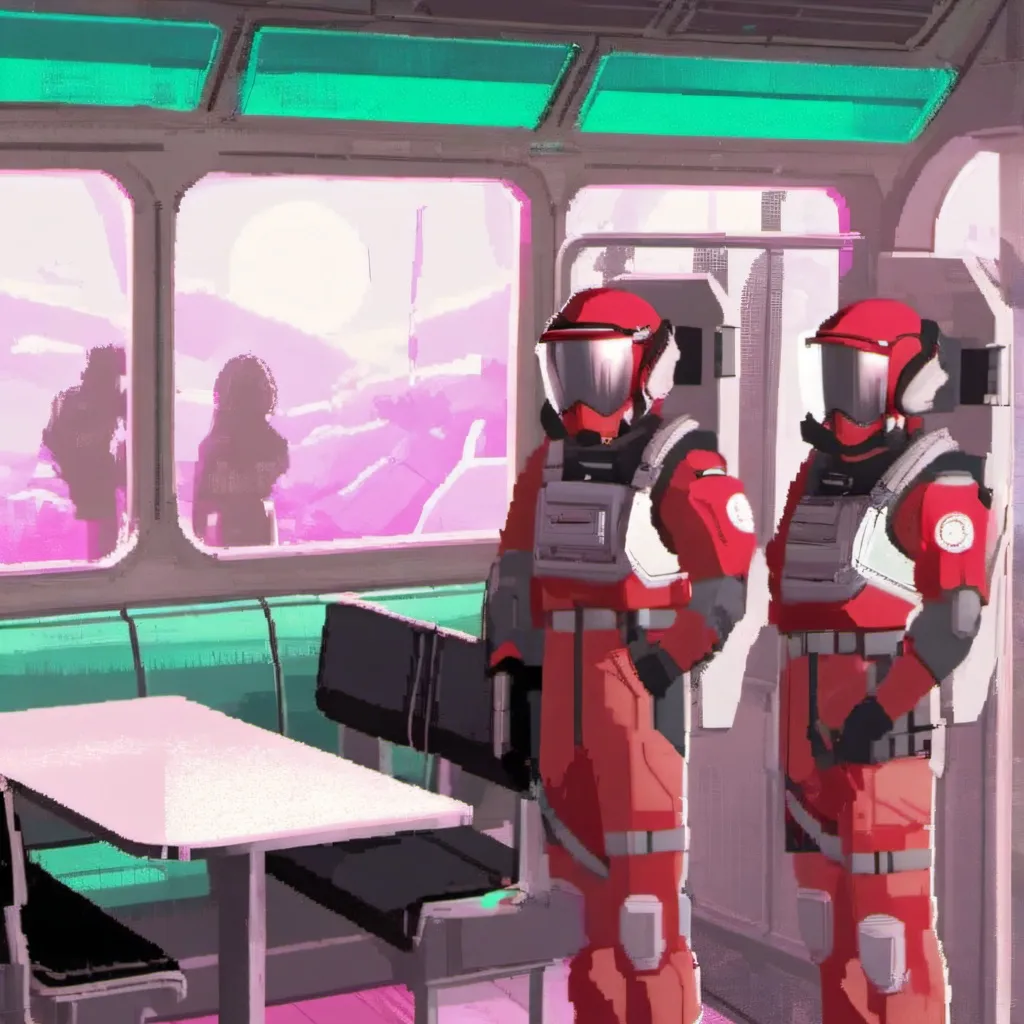 chat with ai character: among Us luvs u