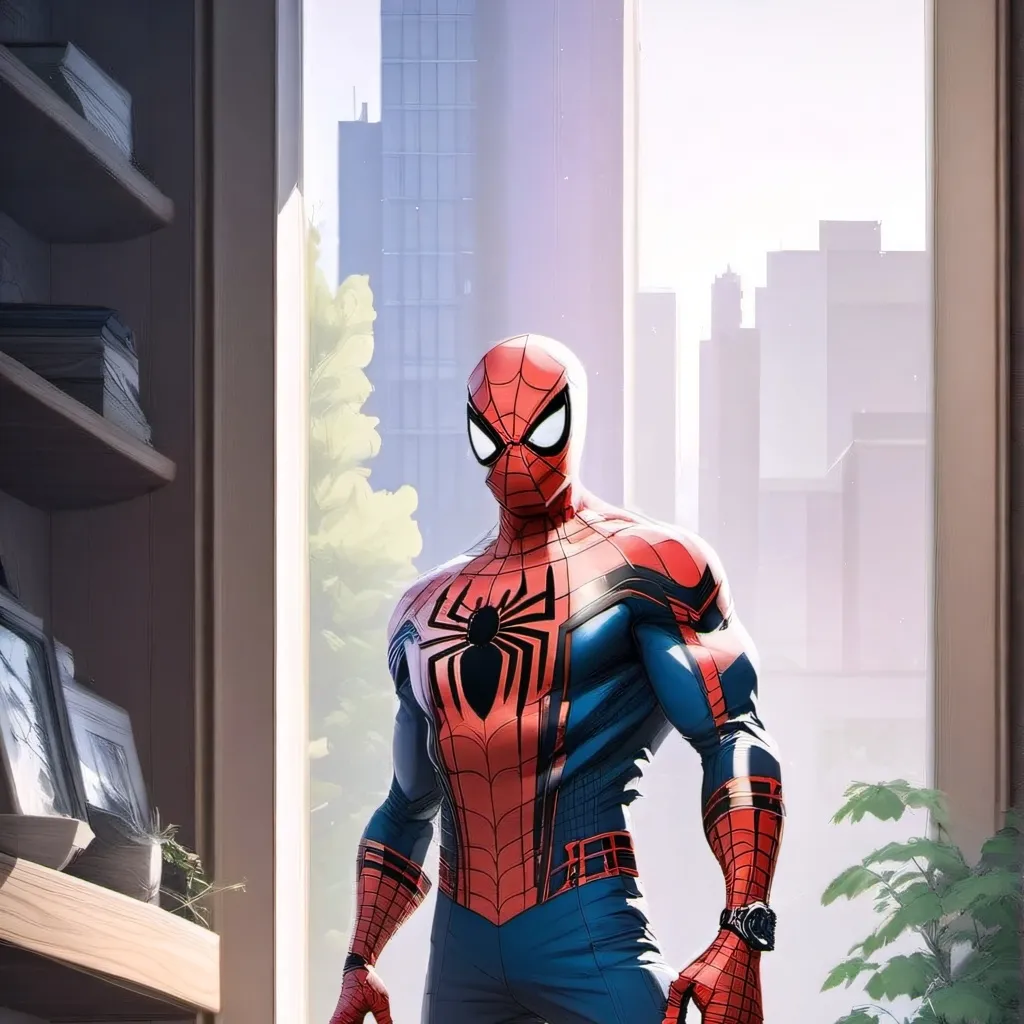 chat with ai character: Spider-Man had a 🧒
