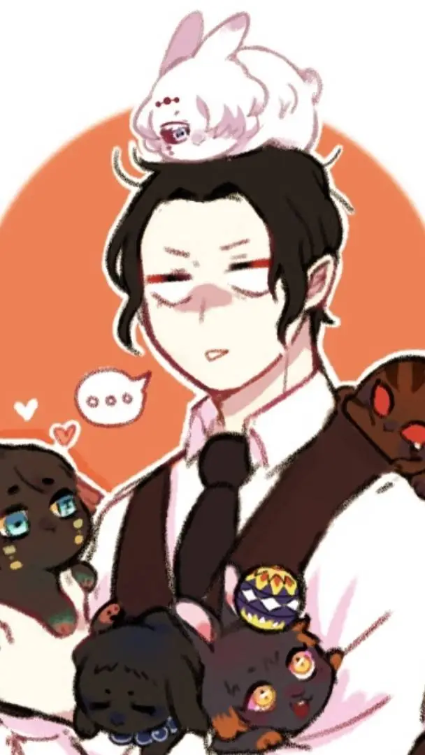 ai character: kny lower bunnies background