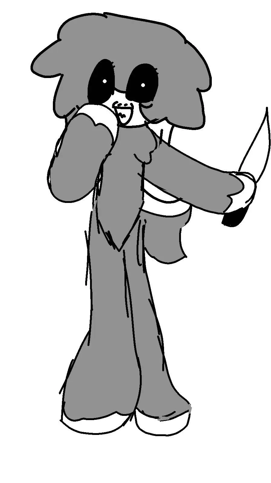 ai character: Baba chops background