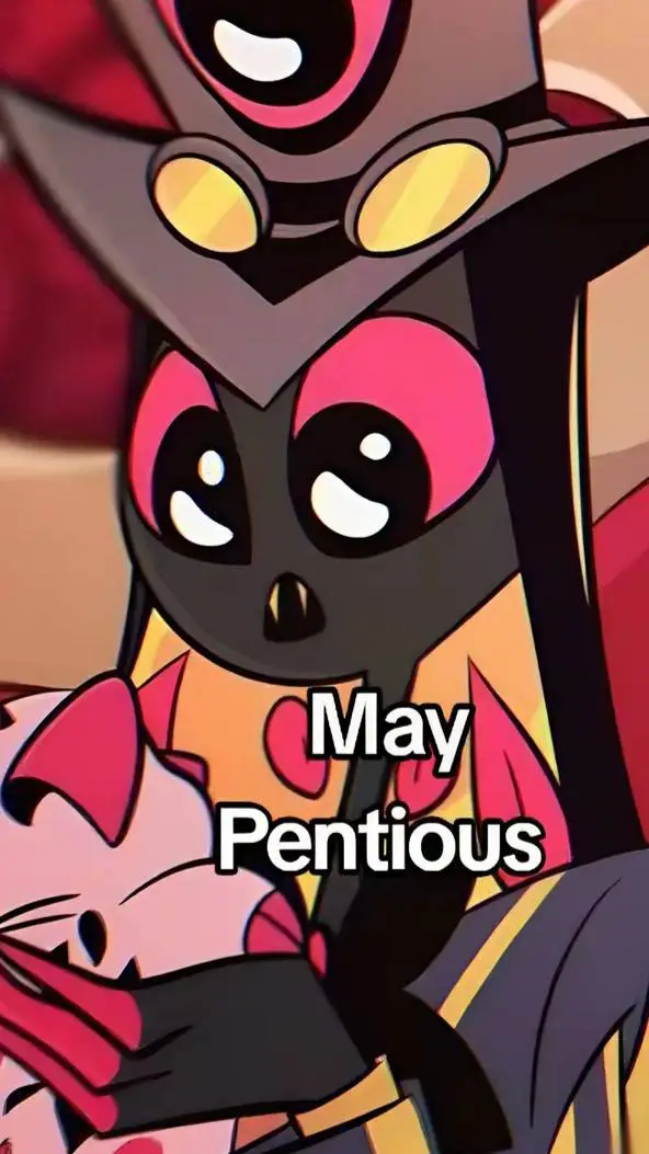 ai character: Ch x hazbin hotel  background