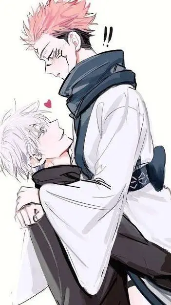 ai character: Gojo x Sukuna  background